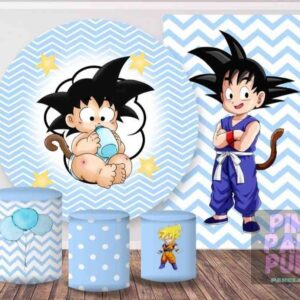 Panel redondo, fundas para mesas y panel lateral – GOKU - DRAGON BALL Z BEBE