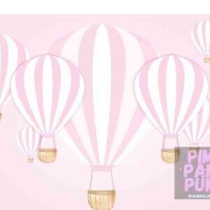 Fondo panel rectangular sublimado - OSITO AEROESTATICO NENA