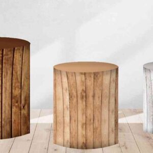 TRIO DE FUNDAS - MADERA