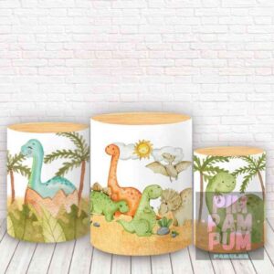 Trío de Fundas sublimadas para mesas – DINO BEBE