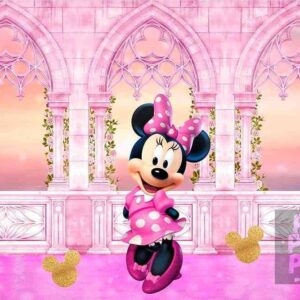 Fondo panel sublimado rectangular - MINNIE