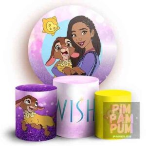 KIT PANEL REDONDO Y TRIO DE FUNDAS - WISH