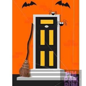 Panel Rectangular Lateral Halloween
