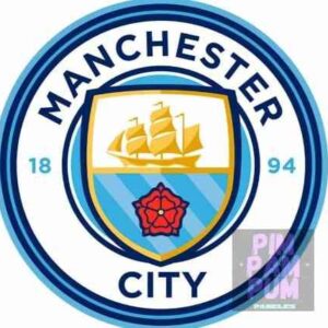 Panel sublimado redondo – Manchester City
