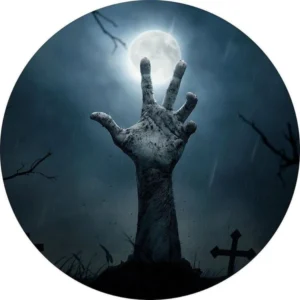 Panel sublimado redondo - Halloween