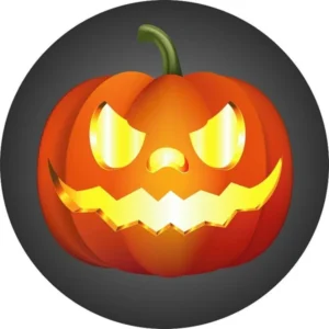 Panel sublimado redondo - Halloween