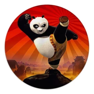 Panel sublimado redondo - Kung Fu Panda
