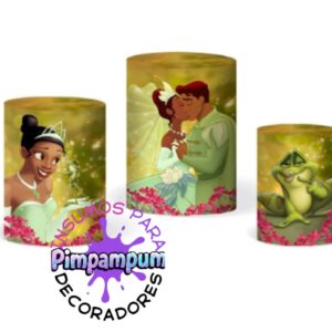 TRIO DE FUNDAS - PRINCESA Y EL SAPO