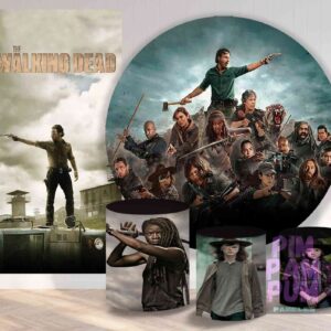 Panel redondo, fundas para mesas y panel lateral – The Walking Dead