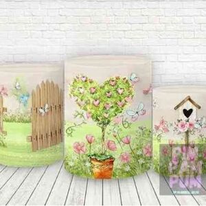 TRIO DE FUNDAS - JARDIN ENCANTADO