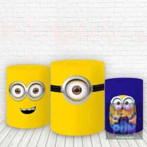 Trío de Fundas para mesas cilíndricas - MI VILLANO FAVORITO – MINIONS