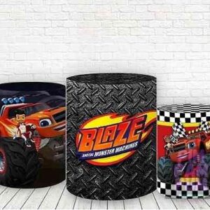 Trío de Fundas para mesas cilíndricas - BLAZE AND THE MONSTER MACHINE