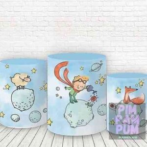 Trío de Fundas para mesas cilíndricas - PRINCIPITO