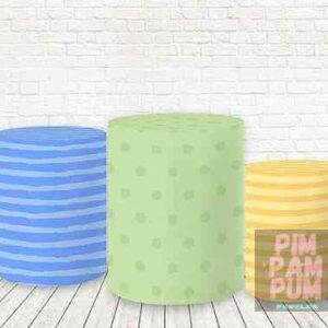 Trío de Fundas para mesas cilíndricas - AUTITOS