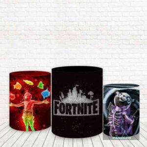 Trío de Fundas para mesas cilíndricas - FORTNITE
