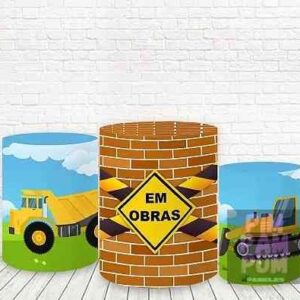 Trío de Fundas para mesas cilíndricas - CONSTRUCCIÓN