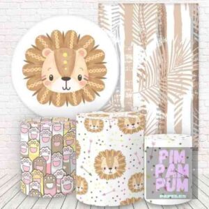 Panel redondo, fundas para mesas y panel lateral – LEONCITO