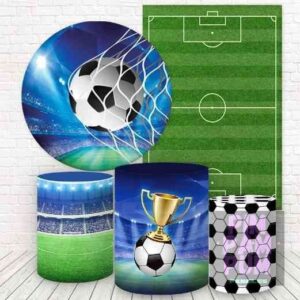 Panel redondo, fundas para mesas y panel lateral – FUTBOL