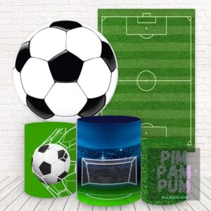 Panel redondo, fundas para mesas y panel lateral – FUTBOL