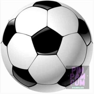 Panel sublimado redondo - Pelota de Fútbol