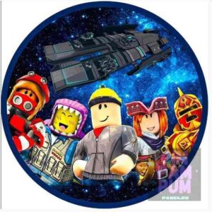 Panel redondo sublimado - ROBLOX