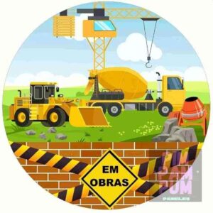 Panel sublimado redondo – Construcción