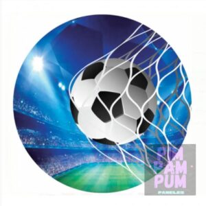 Panel sublimado redondo - Pelota de Fútbol