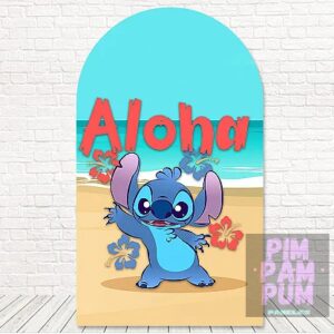 Panel Romano Sublimado de Stitch