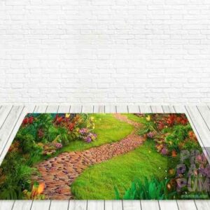 ALFOMBRA - TAPETE con diseño de Masha y el Oso o Bosque Encantado