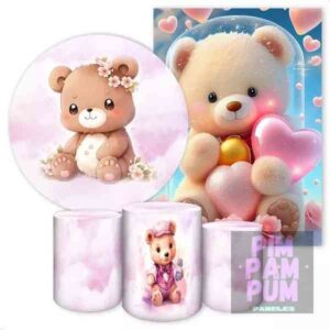 Kit de Panel Redondo, Panel Lateral y Fundas para Mesas de OSITA