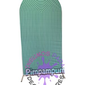Panel Romano Sublimado Ripado Verde