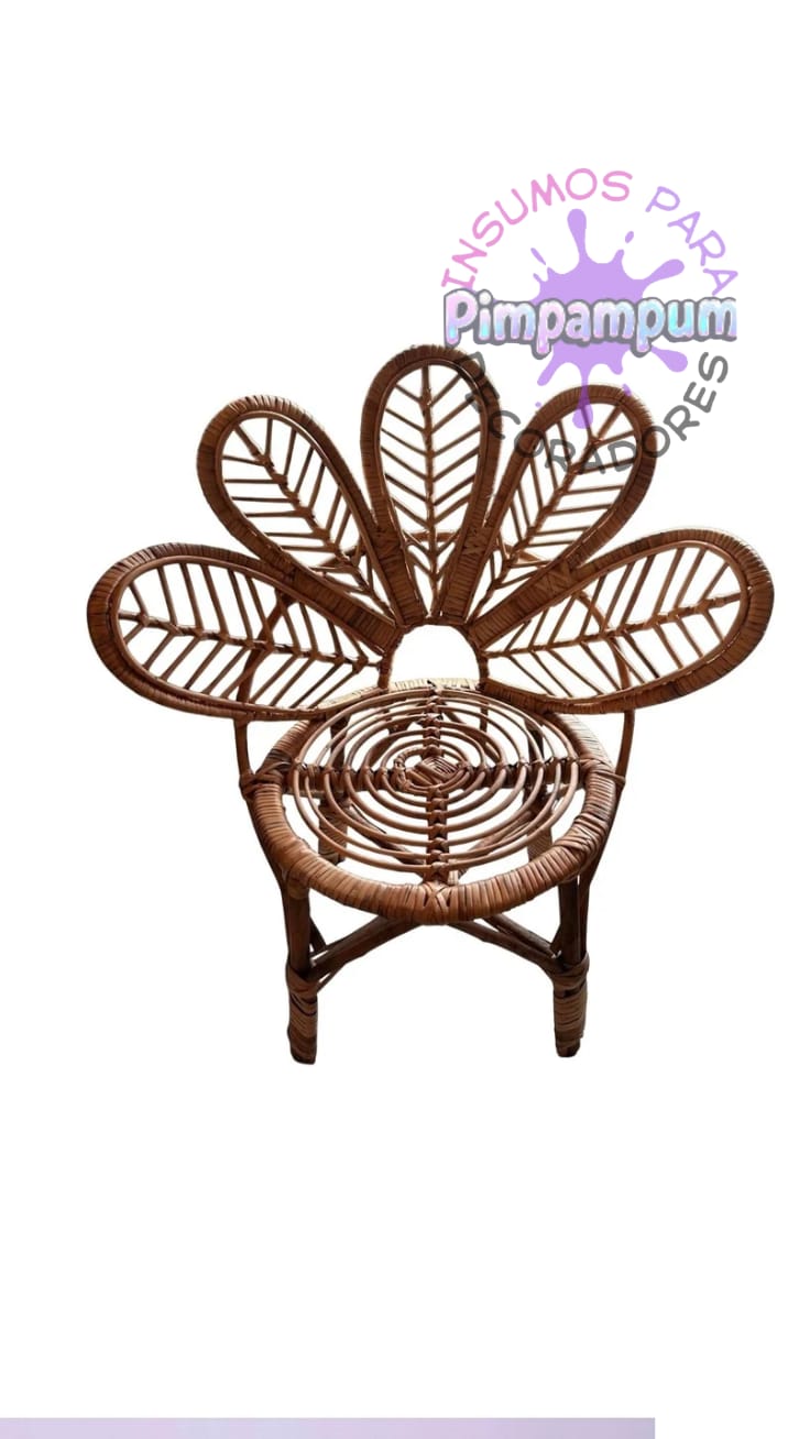 illa de Mimbre Flor para Decoración de Eventos